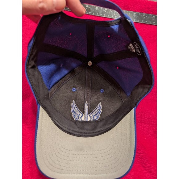 St. Louis Battlehawks XFL UFL '47 Blue Adjustable OSFA Hat Cap Wool Blend - Picture 4 of 8